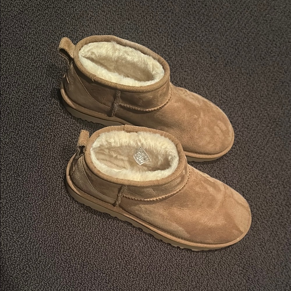 UGG Tan Suede Boots